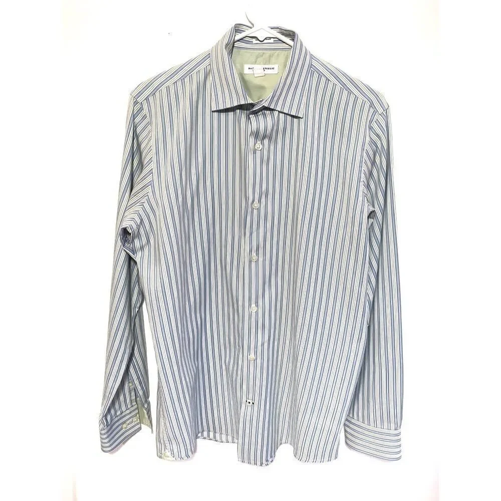 EUC Banana Republic Men’s Pinstriped Dress Shirt 15-15.5